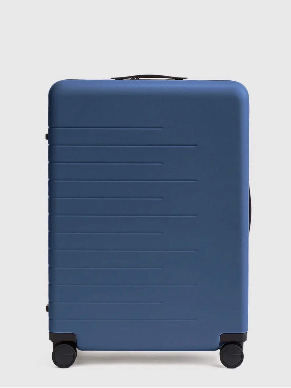 Quince Large Check in Suitcase in Navy